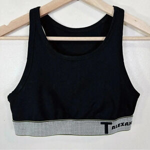 T Alexander Wang Womens Size Small Polka Dot  Cropped Tank Top